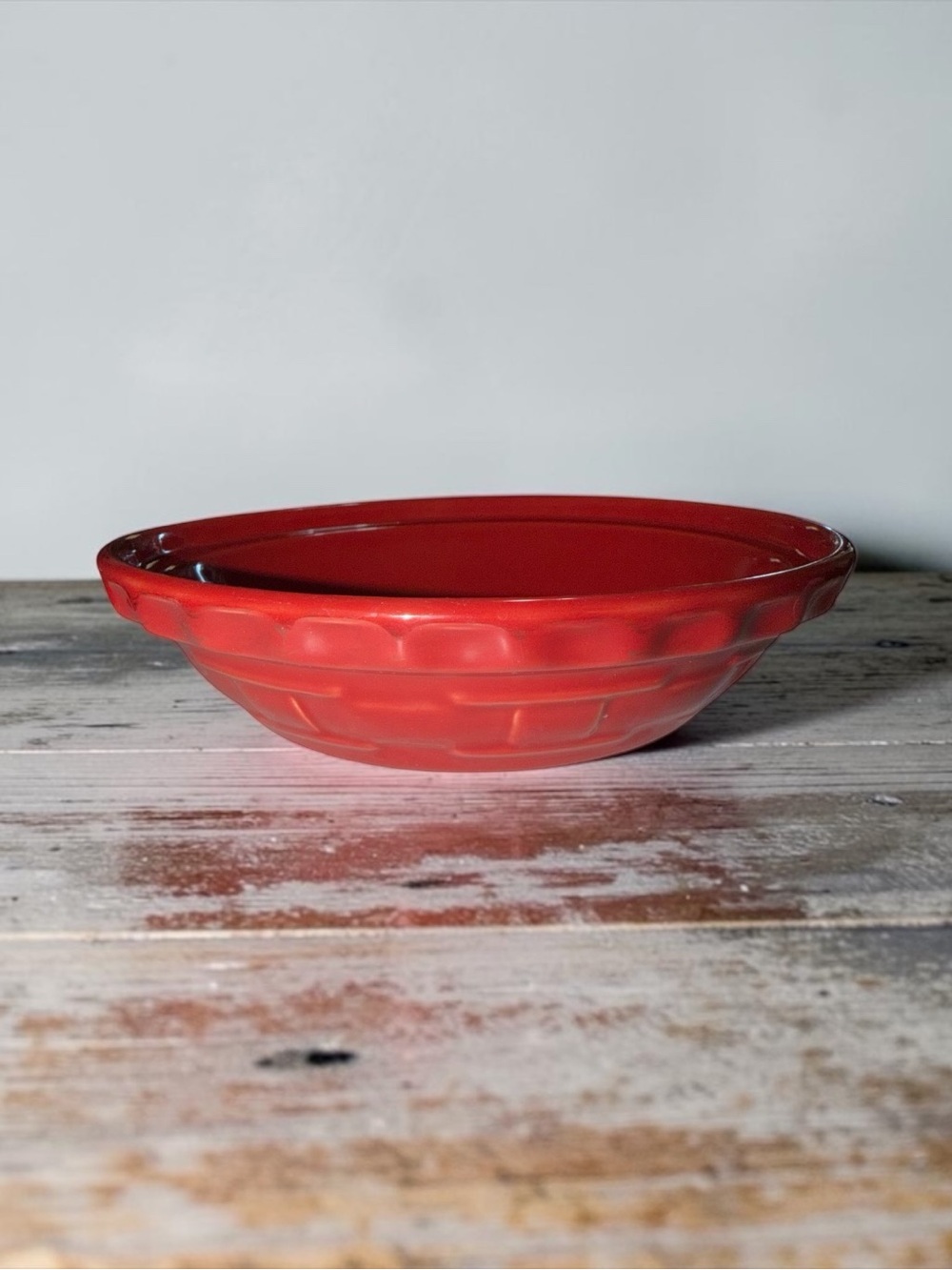 Longaberger Tomato Small Pie Plate